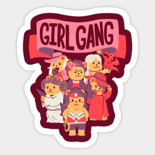 Girl Gang Sticker